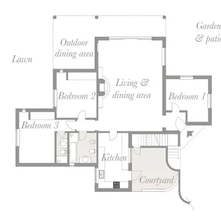 Spacious 3 Bed In National Park Near 度假居